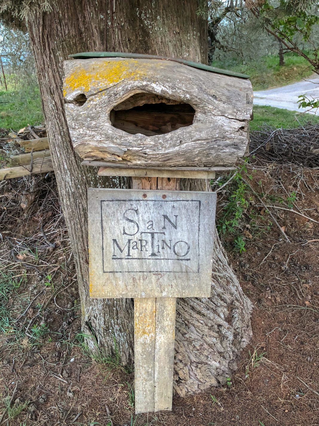 Mailbox of Fattoria San Martino