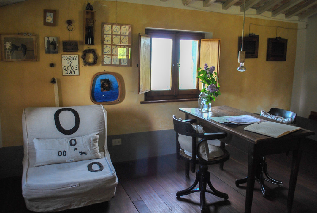 Lovely decorated room at Fattoria San Martino