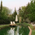 Bio pool and garden of Il Paluffo