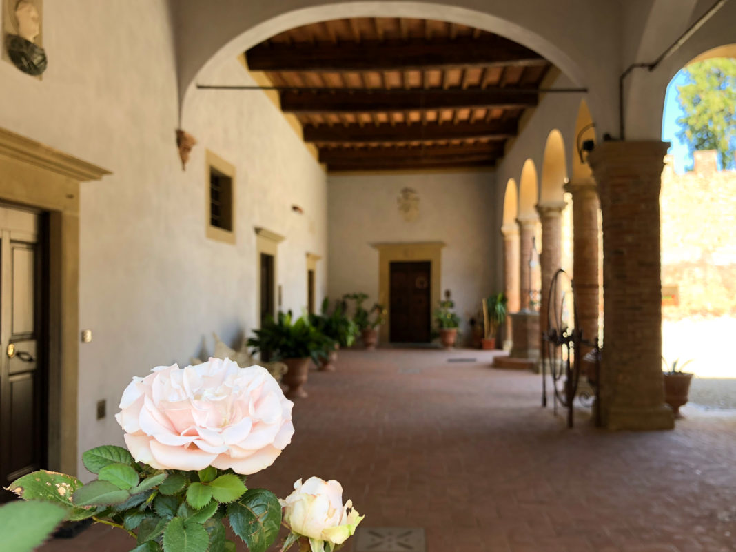 Courtyard in Certaldo