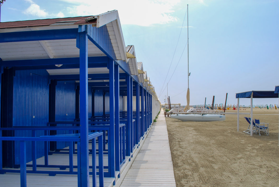 Beach cabins at Forte dei Marmi