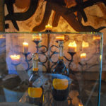 Stylish wine bottles of Villa Sparina