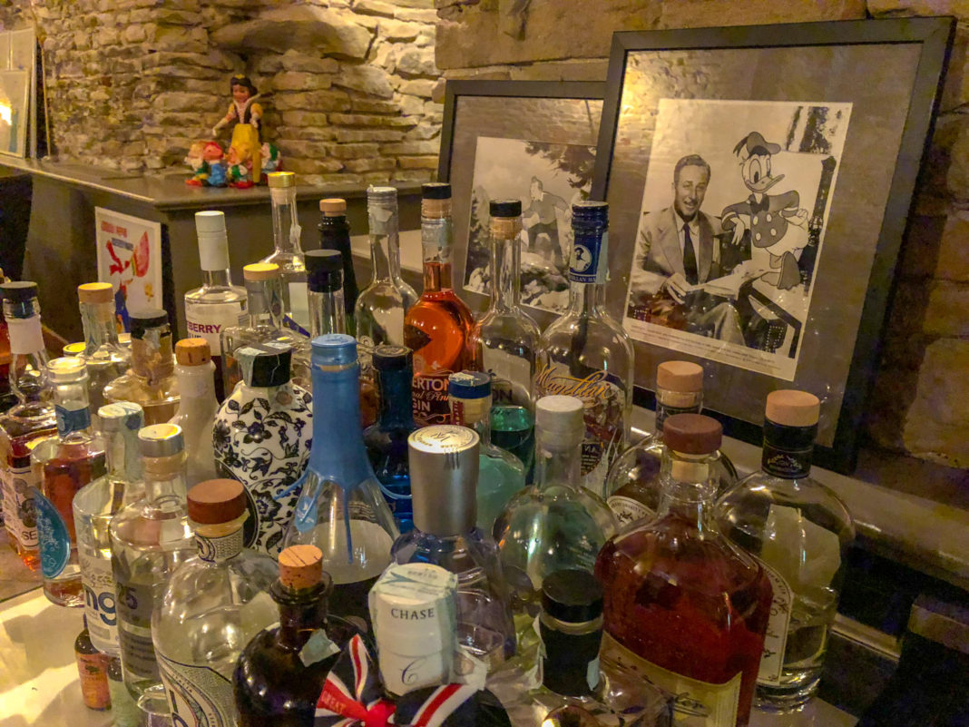 Walt Disney and the extensive bar