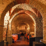Restaurant in old walls